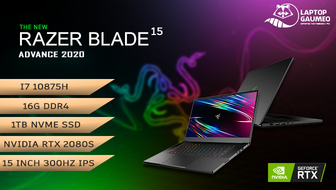 Razer Blade 15 Advanced 2020 RTX 2070 Super